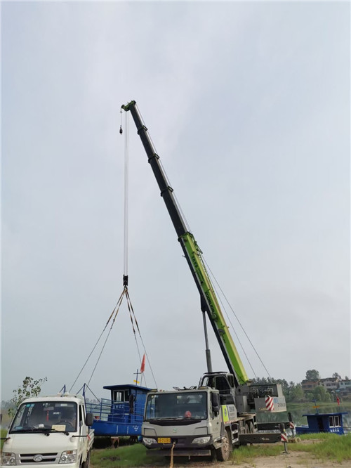 安溪县桥梁建设吊装案例